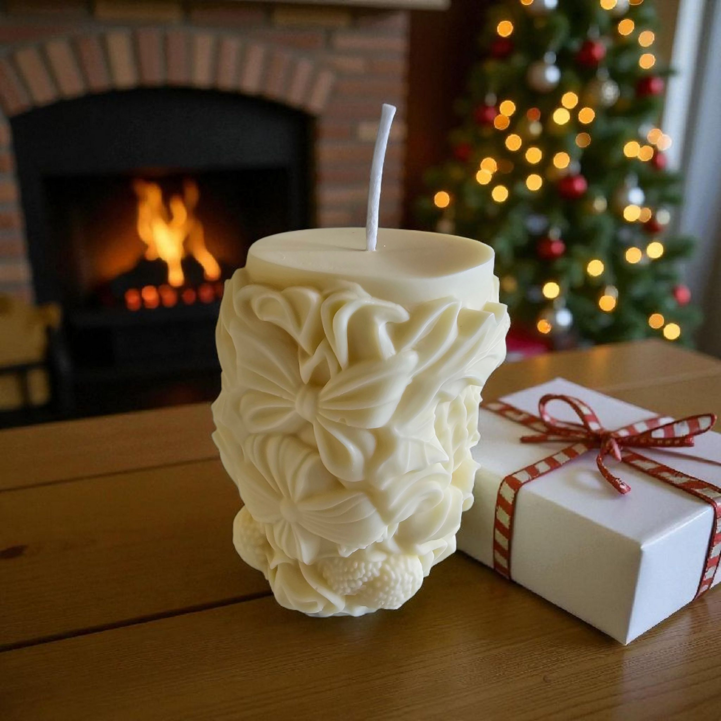 Rosélia Hediye Fiyonklu Mum Yılbaşı Serisi