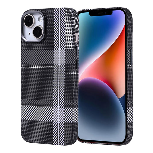 Apple iPhone 13 Kılıf M-safe Şarj Özellikli Karbon Fiber Görünümlü Zore Nekst Kapak Yeşil