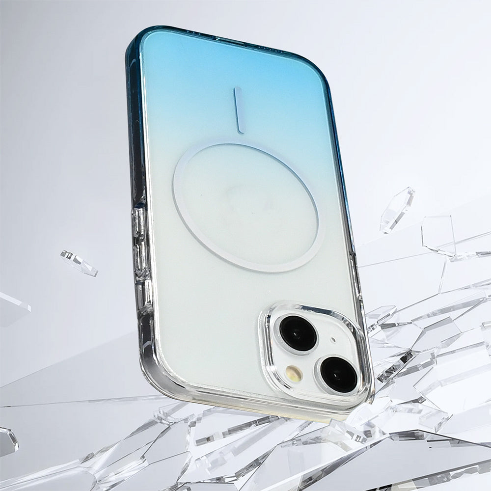 Apple iPhone 15 Kılıf M-Safe Şarj Özellikli Zore Septik Silikon Kapak Pembe