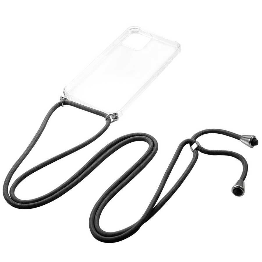 Apple iPhone 15 Kılıf Zore X-Rop Kapak Renksiz