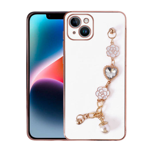 Apple iPhone 15 Plus Kılıf El Tutamaçlı Kamera Korumalı Zore Taka Silikon Kapak Siyah