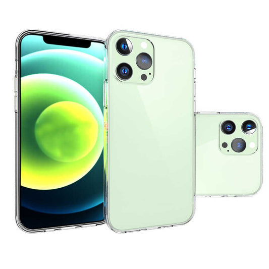 Apple iPhone 15 Pro Kılıf Zore Süper Silikon Kapak Renksiz