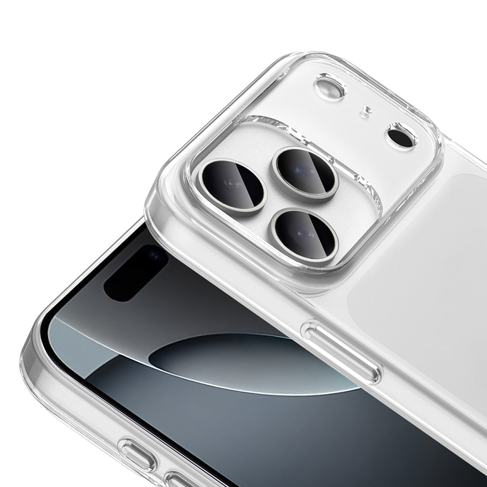 Apple iPhone 17 Pro Max Kılıf Zore Droga Kapak Şeffaf