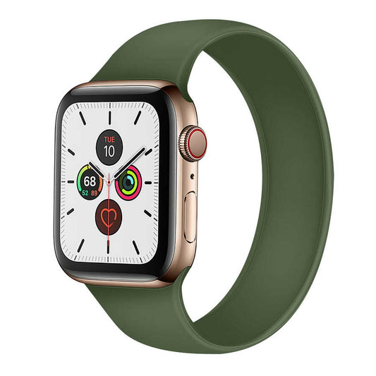 Apple Watch 44mm KRD-31 Solo Loop Medium Kordon Sarı