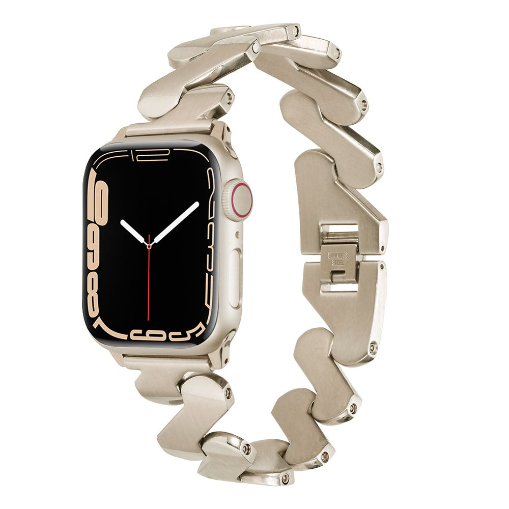 Apple Watch 7 41mm Kordon KRD-80 Metal Strap Kayış