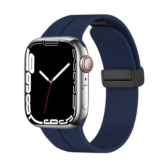 Apple Watch 7 41mm Zore KRD-84 Silikon Kordon Mavi