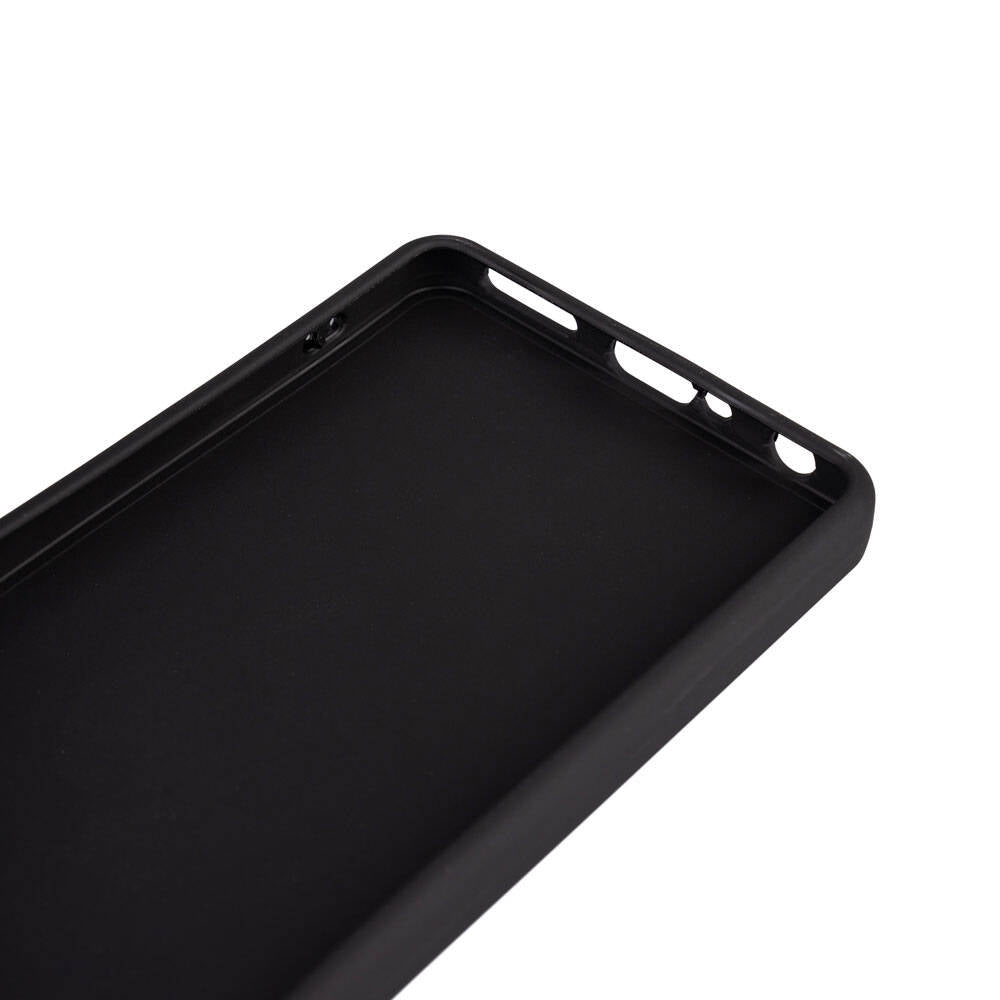 Casper Via A40 Kılıf Zore Biye Silikon Siyah