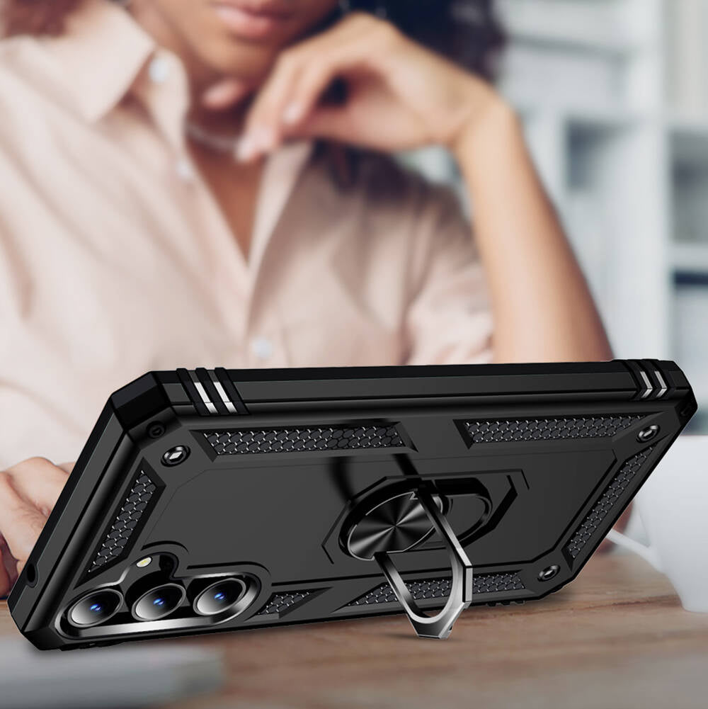 Galaxy A35 Kılıf Zore Vega Kapak Kırmızı