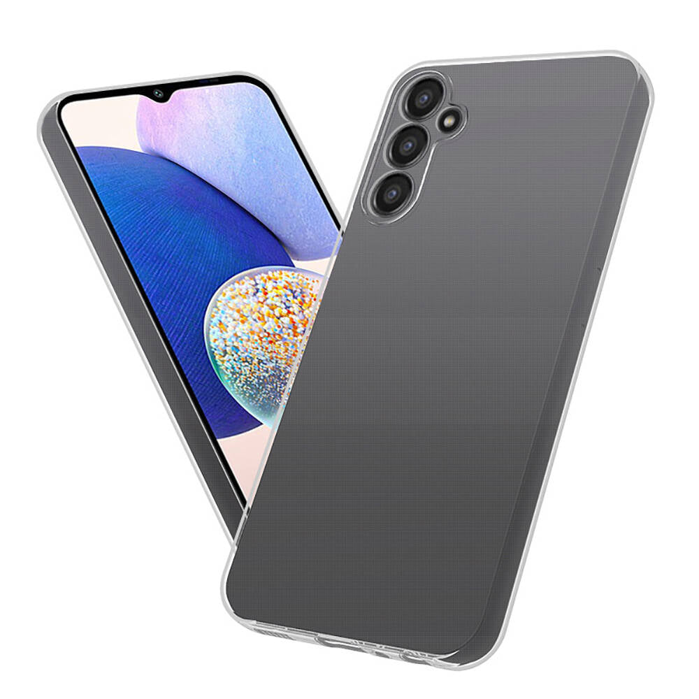 Galaxy A55 Kılıf Zore Süper Silikon Kapak Renksiz