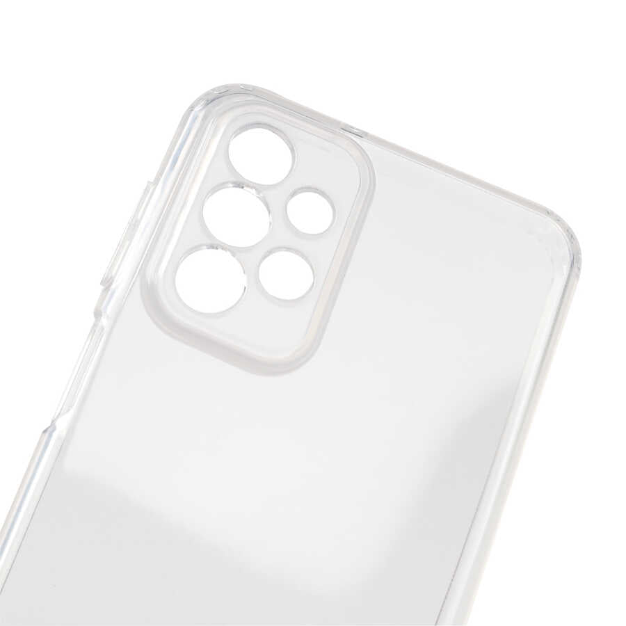 Galaxy A73 Kılıf Zore 2mm Anti Shock Silikon Renksiz
