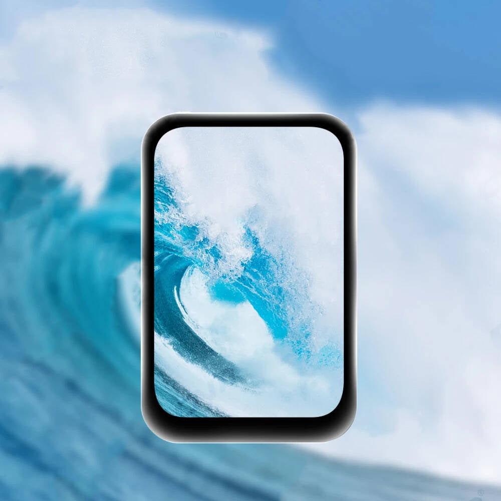 Galaxy Fit 3 Zore PMMA Pet Saat Ekran Koruyucu Siyah