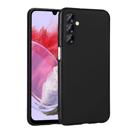 Galaxy M34 5G Kılıf Zore Premier Silikon Kapak Saks Mavi