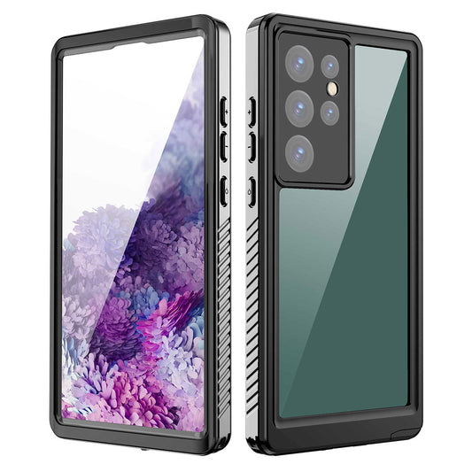 Galaxy S23 Ultra Kılıf 1-1 Su Geçirmez Kılıf Siyah