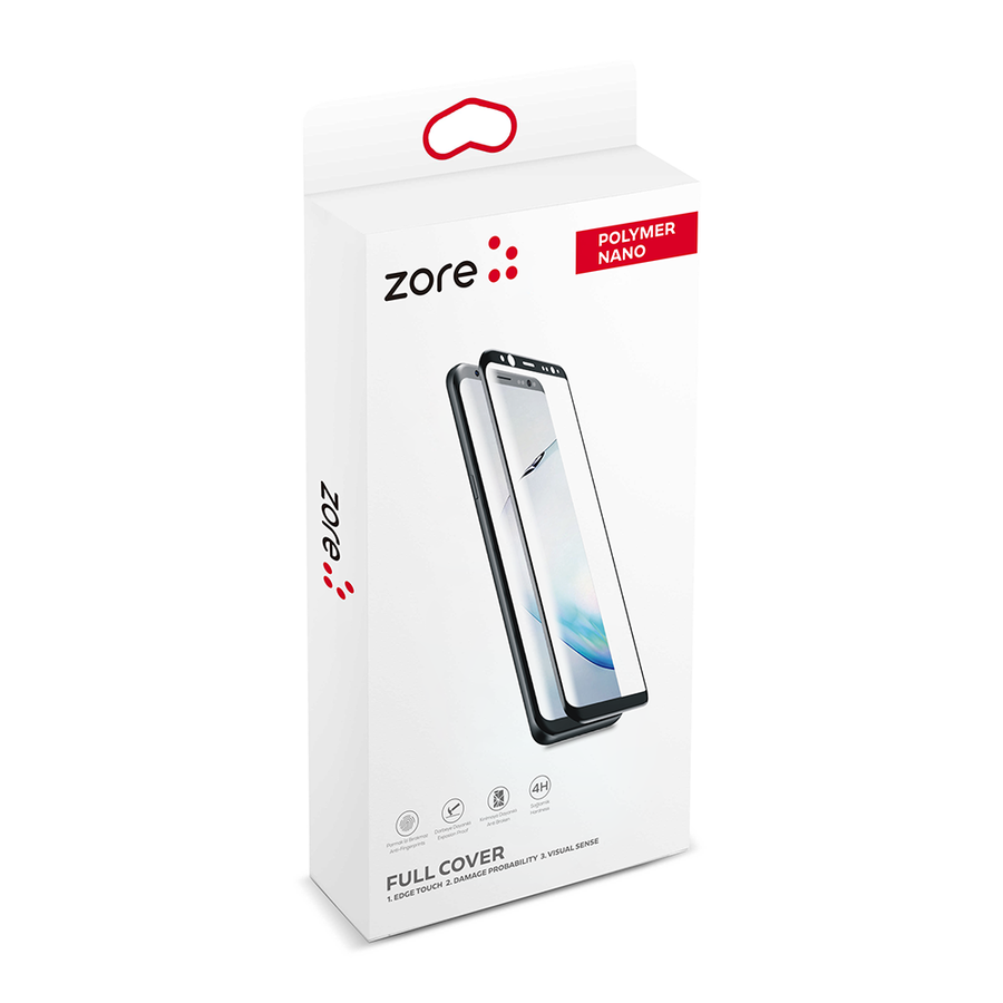 Galaxy S23 Ultra Zore Polymer Nano Ekran Koruyucu Siyah