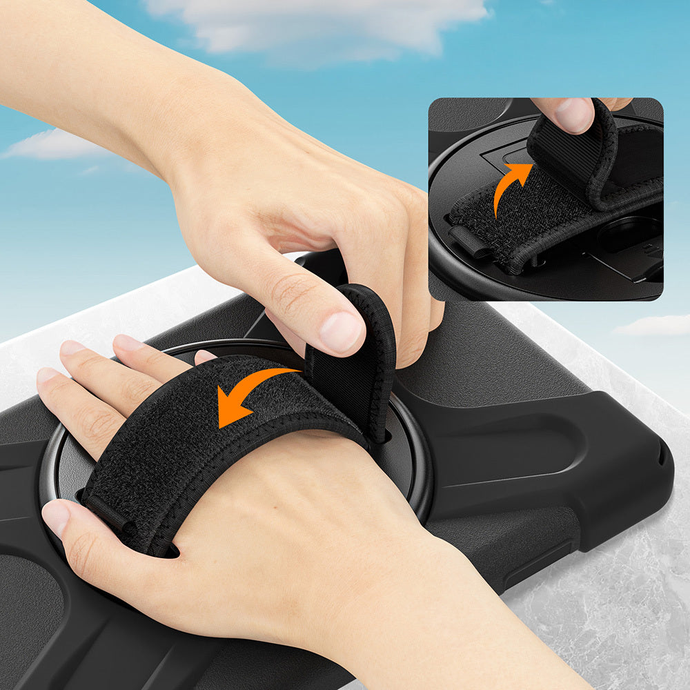 Galaxy Tab A11 Plus Zore Defender Tablet Silikon Siyah