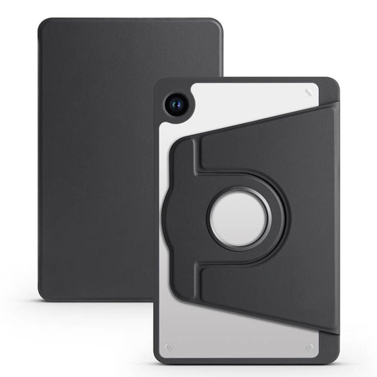 Galaxy Tab A9 Kılıf Zore Termik Kalem Bölmeli Dönebilen Standlı Kılıf Lacivert