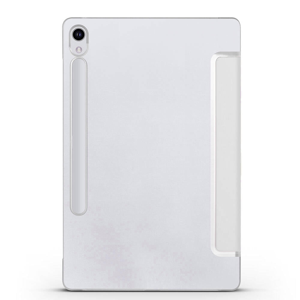 Galaxy Tab S9 FE Zore Smart Cover Standlı 1-1 Kılıf Kırmızı