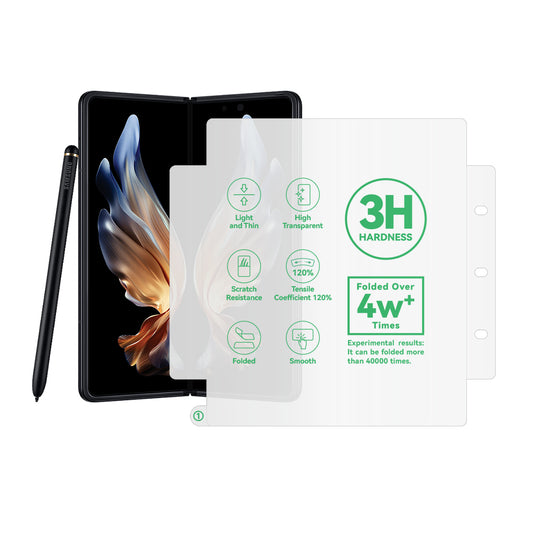 Galaxy Z Fold 4 Zore Hizalama Aparatlı S-Fit Body Ekran Koruyucu Renksiz