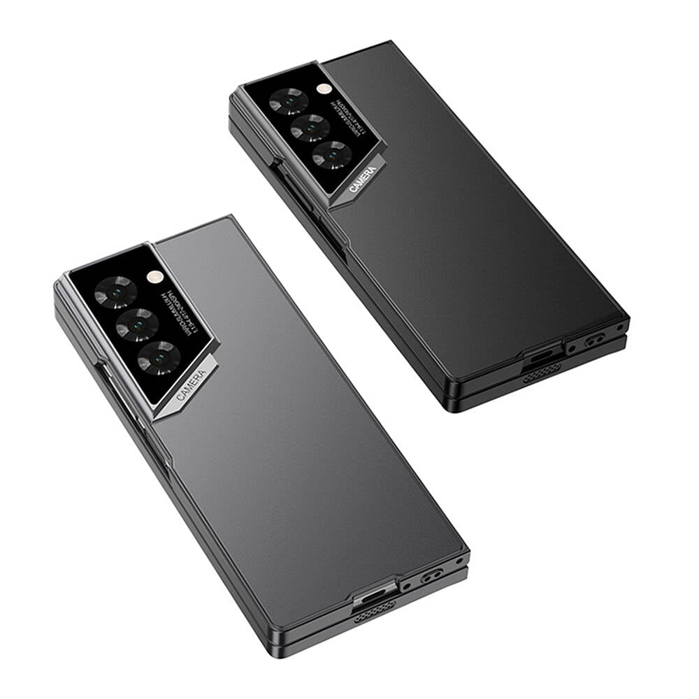 Galaxy Z Fold 6 Kılıf Ultra İnce Kamera Korumalı Sert Rubber Zore 3. Seri Procase Kapak Siyah