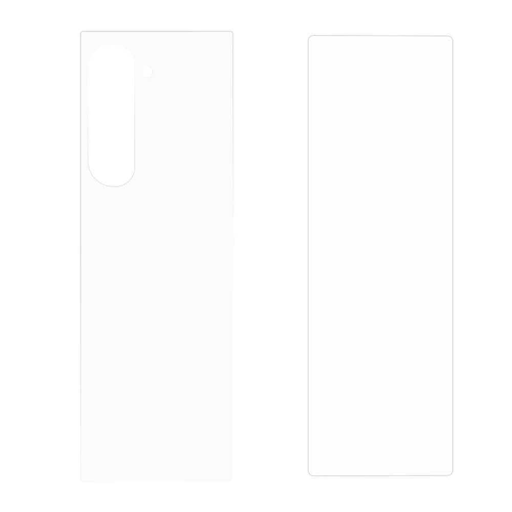 Galaxy Z Fold 6 Zore Etnaa 2in1 Cam Ekran Koruyucu Şeffaf