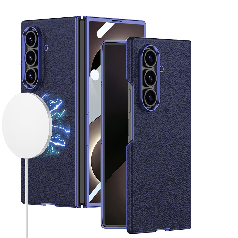 Galaxy Z Fold 8 Ultra Kılıf M-safe Şarj Özellikli Zore Kıpta KPT-12 Sert PC Kapak