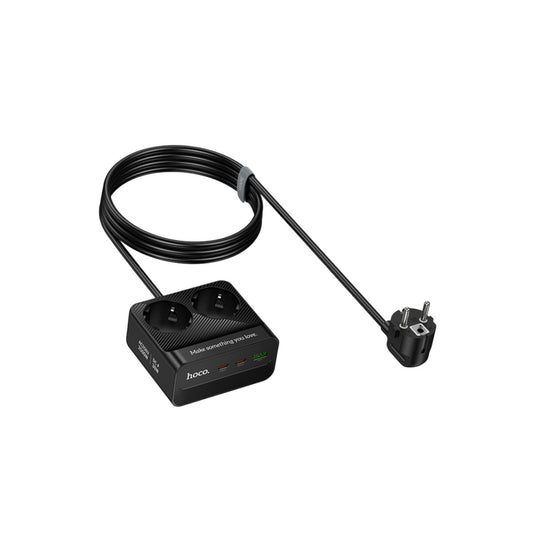 Hoco. AC27 Descanso 5in1 2M 2500W Priz Dönüştürücü