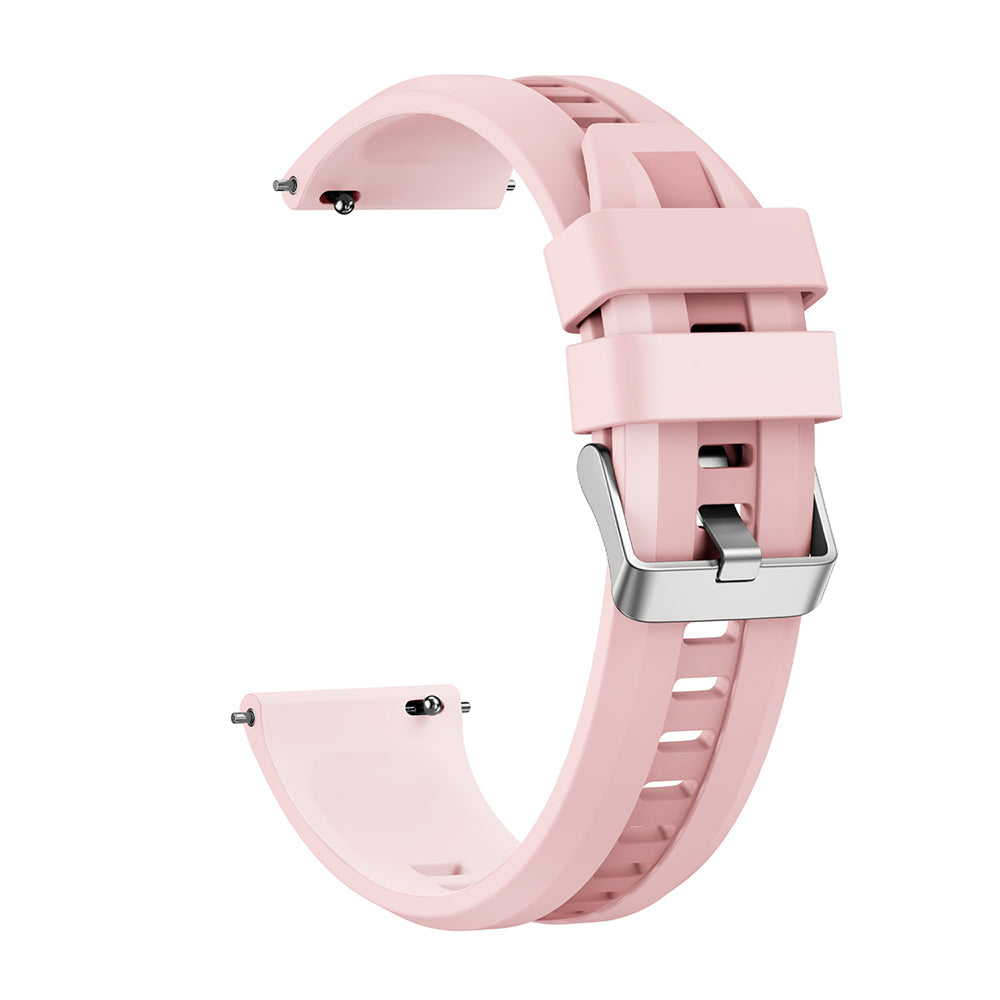 Huawei GT2 46mm Zore KRD-148 22mm Silikon Kordon Koyu Gri