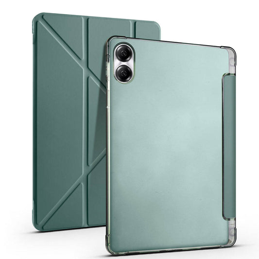 Huawei Honor Pad X8 Pro 11.5' Kılıf Zore Tri Folding Kalem Bölmeli Standlı Kılıf Lacivert