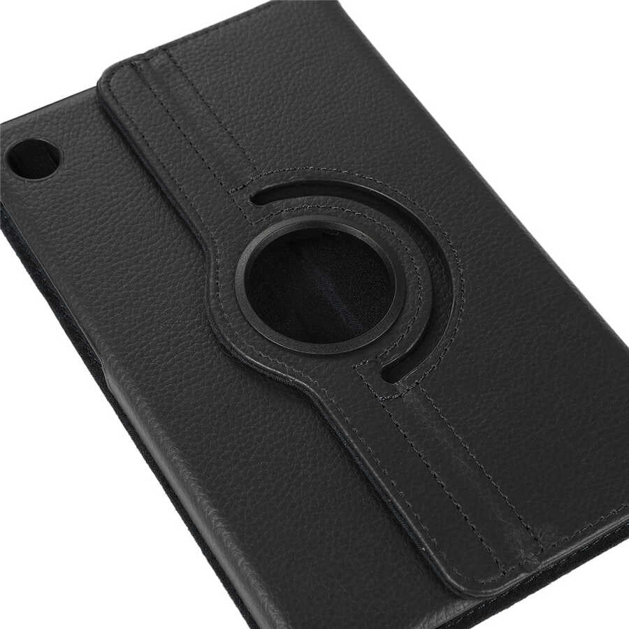 Huawei Matepad SE 10.4 Zore Dönebilen Standlı Kılıf Pembe Koyu