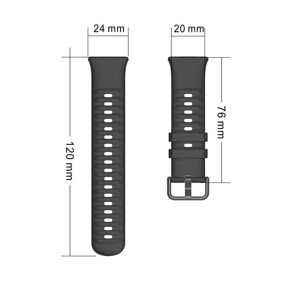 Huawei Watch Fit 3 Band Serisi Klasik Kordon Silikon Strap Kayış Mint