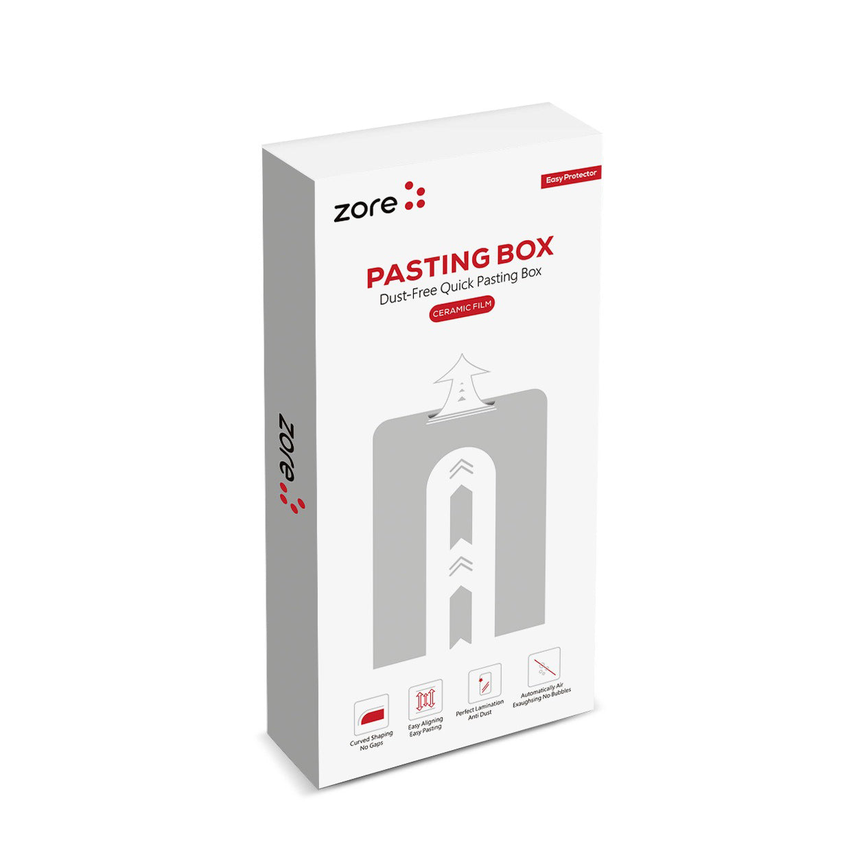 Oppo Reno 3 Zore Kolay Uygulama Aparatlı Easy Body Ekran Koruyucu Renksiz