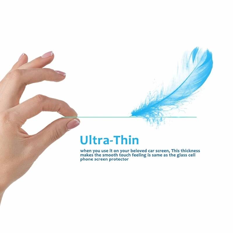 Skywell ET5 Zore Araç Multimedya Temperli Cam Ekran Koruyucu Renksiz