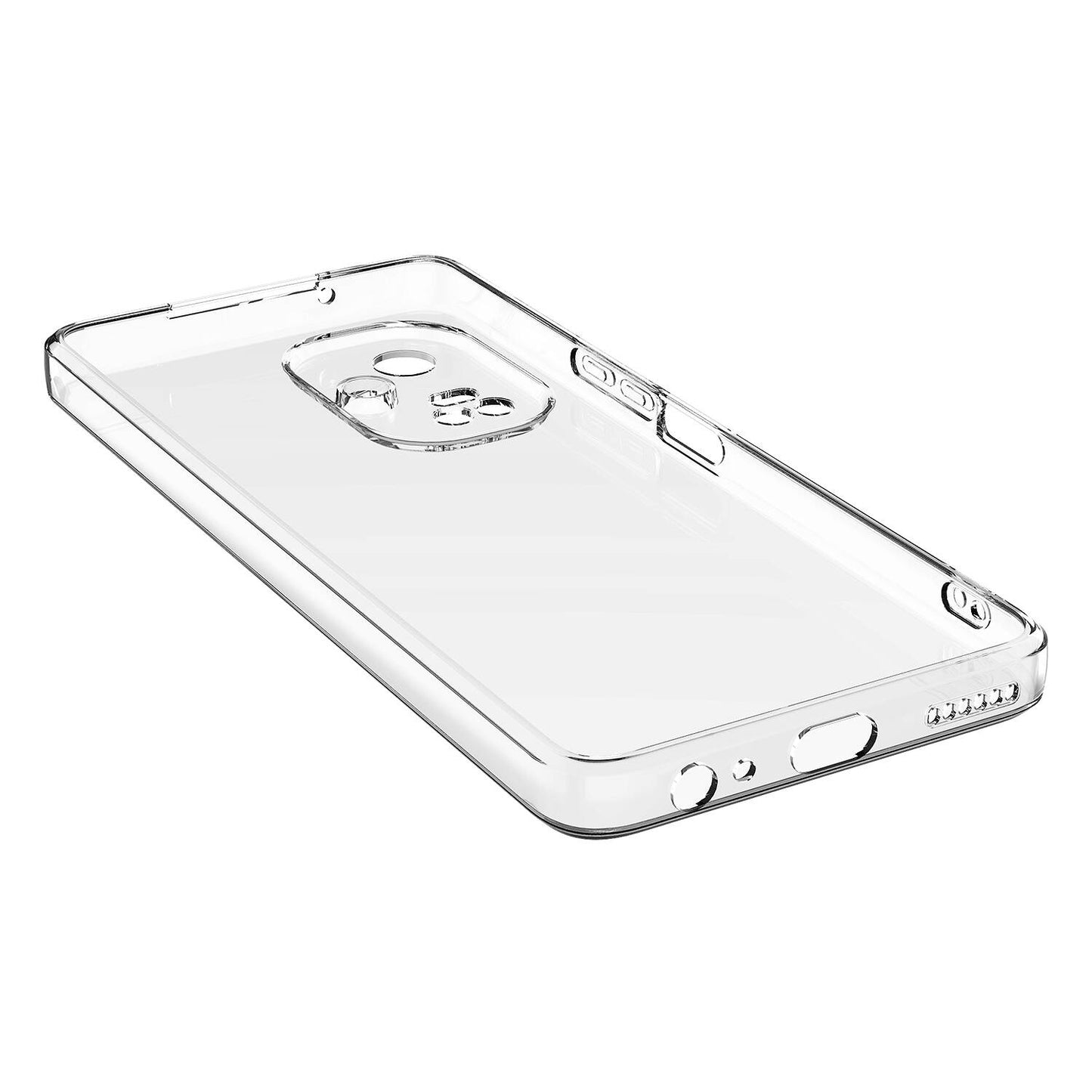 Tecno Camon 19 Pro Kılıf Zore Süper Silikon Kapak Renksiz