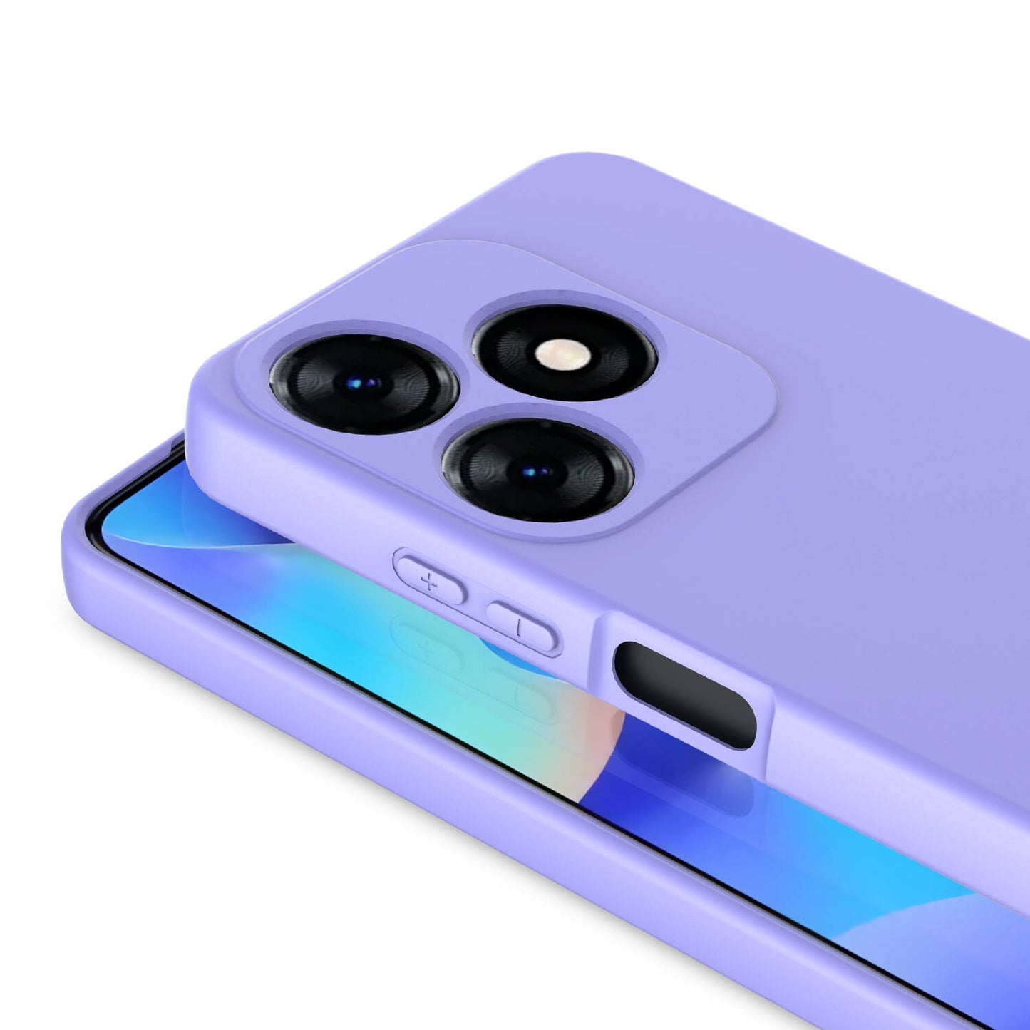 Tecno Spark 10C Kılıf Zore Mara Lansman Kapak Lacivert