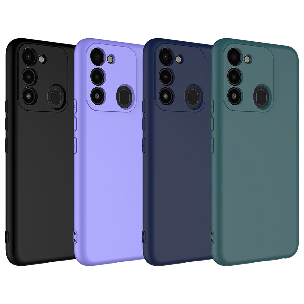 Tecno Spark 8C Kılıf Zore Mara Lansman Kapak Lila