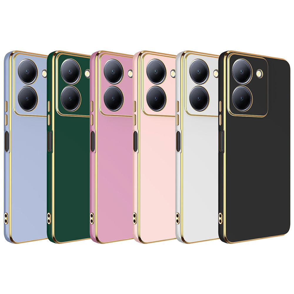 Vivo Y36 4G Kılıf Zore Bark Kapak Koyu Yeşil