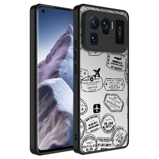 Xiaomi Mi 11 Ultra Kılıf Aynalı Desenli Kamera Korumalı Parlak Zore Mirror Kapak Pati