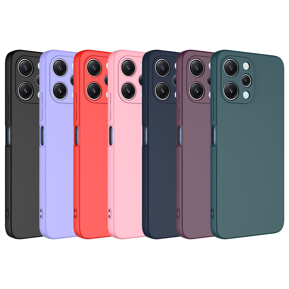 Xiaomi Redmi 12 Kılıf Zore Mara Lansman Kapak Koyu Mor