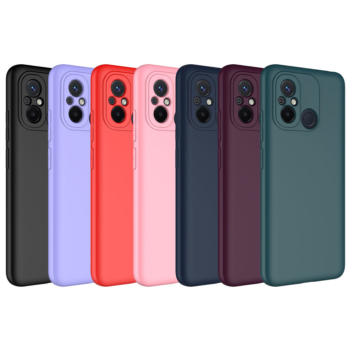 Xiaomi Redmi 12C Kılıf Zore Mara Lansman Kapak Kırmızı