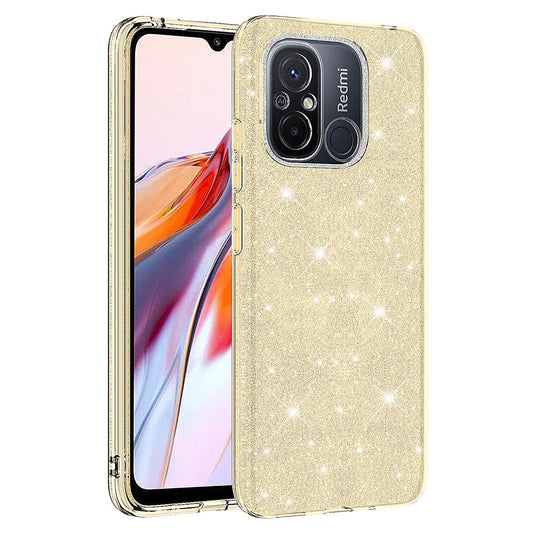 Xiaomi Redmi 12C Kılıf Zore Shining Silikon Mor