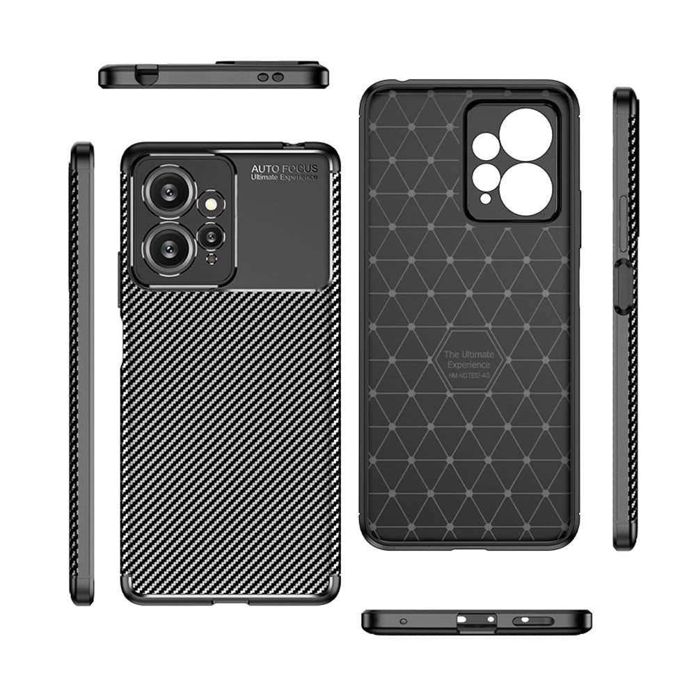 Xiaomi Redmi Note 12 4G Kılıf Zore Negro Silikon Kapak Lacivert