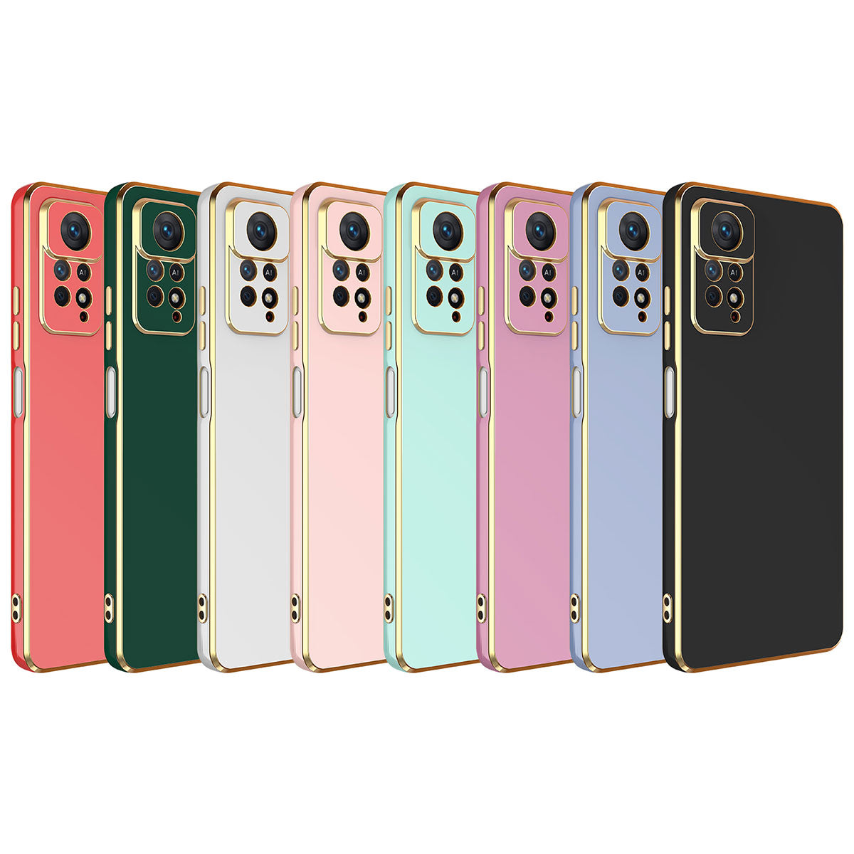 Xiaomi Redmi Note 12 Pro 4G Kılıf Zore Bark Kapak Siyah