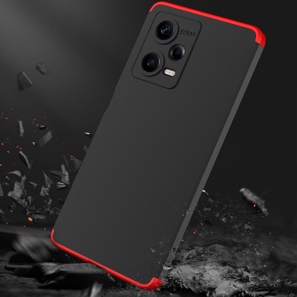 Xiaomi Redmi Note 12 Pro 5G Kılıf Zore Ays Kapak Siyah-Mavi