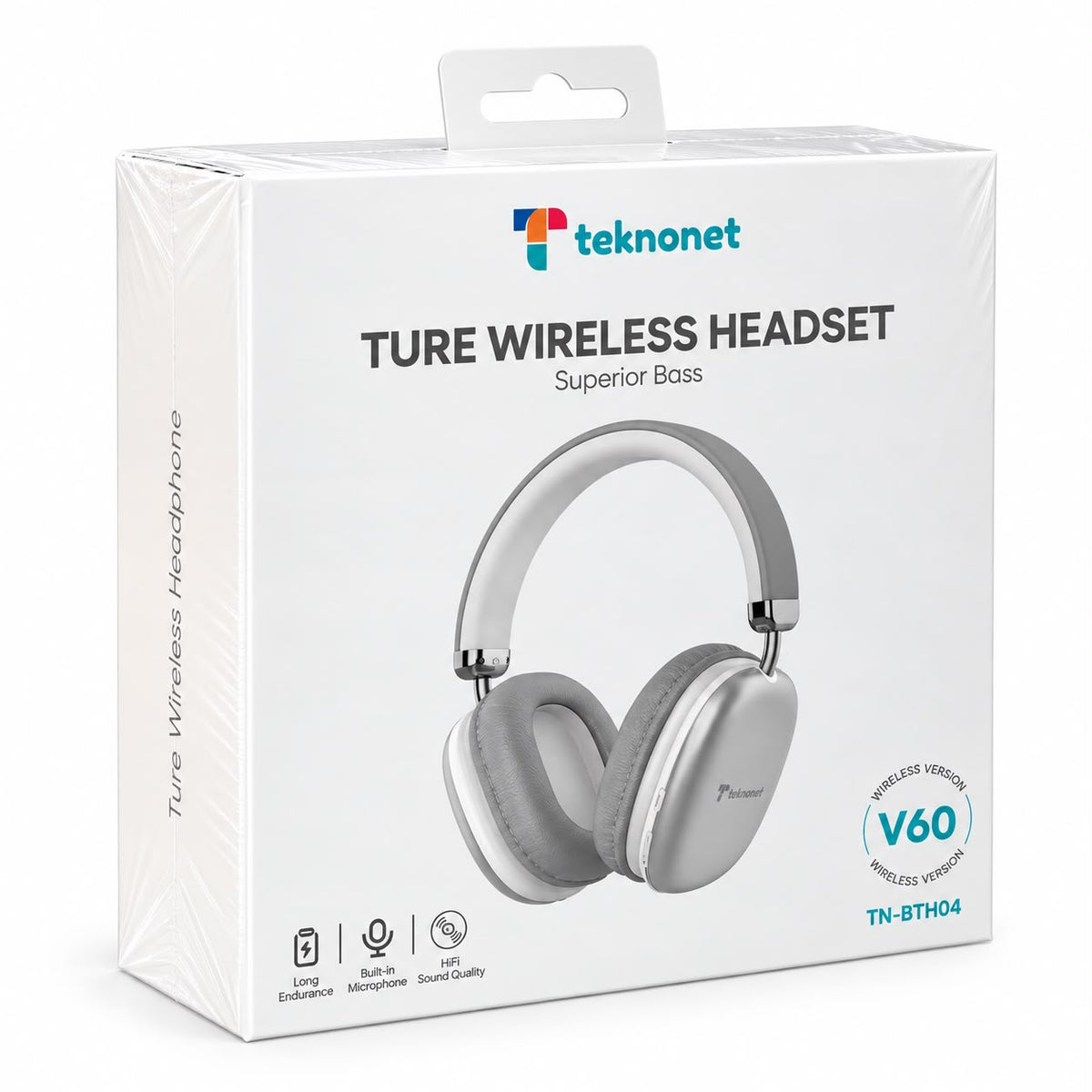 Teknonet TN-BTH04 V60 Kulak Üstü Kulak Üstü Kulaklık NT-117099