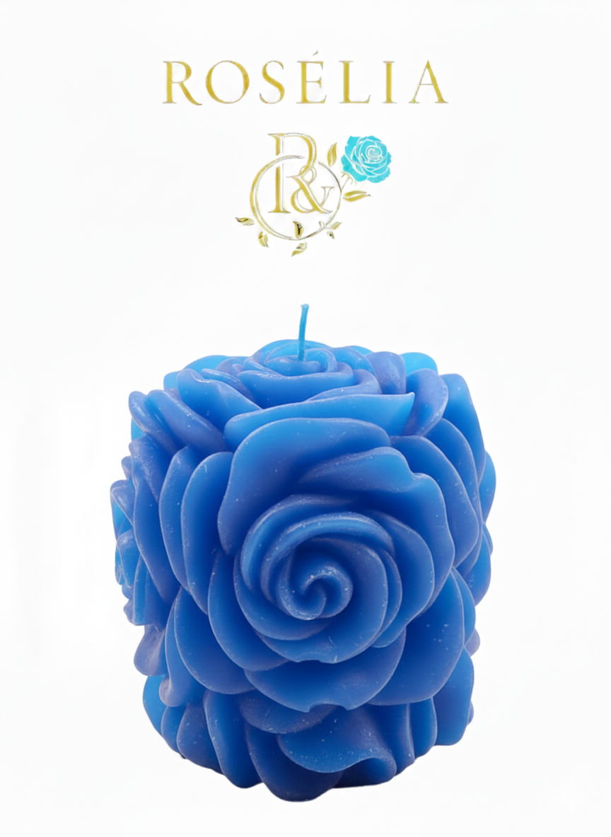 Gül Buketi Baton Valentine Collection Dekoratif Mum - Sevgililer Günü | Rosélia