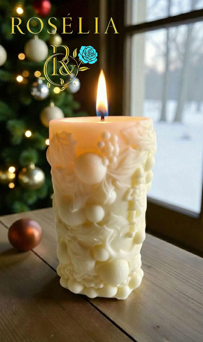 Rosélia yeni Yıl Konsepti 6'lı Set Baton Mumlar🎄🎁