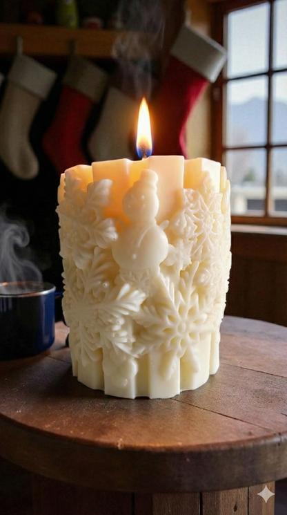 Rosélia Kardan Adam Baton Mum Yılbaşı Konsepti