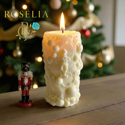 Rosélia yeni Yıl Konsepti 6'lı Set Baton Mumlar🎄🎁