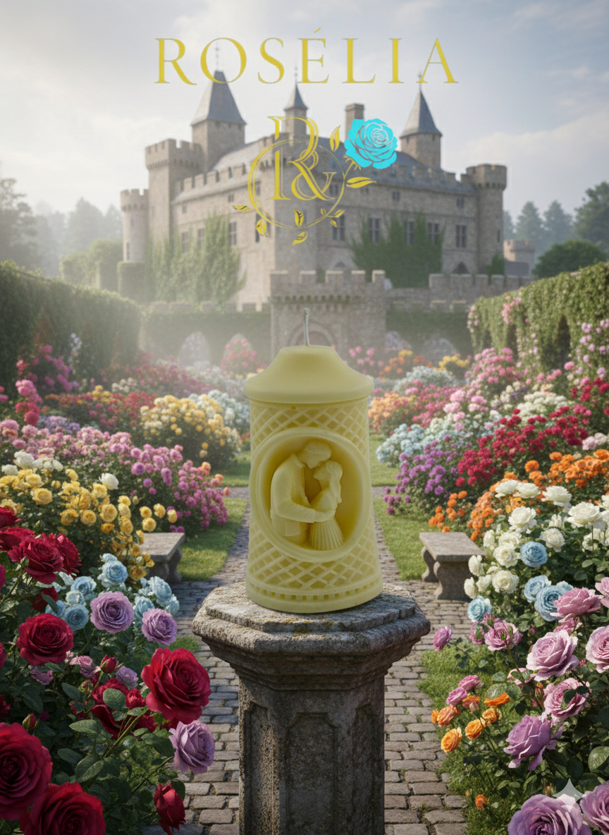 İlk Öpücük Valentine Collection Dekoratif Mum - Sevgililer Günü | Rosélia