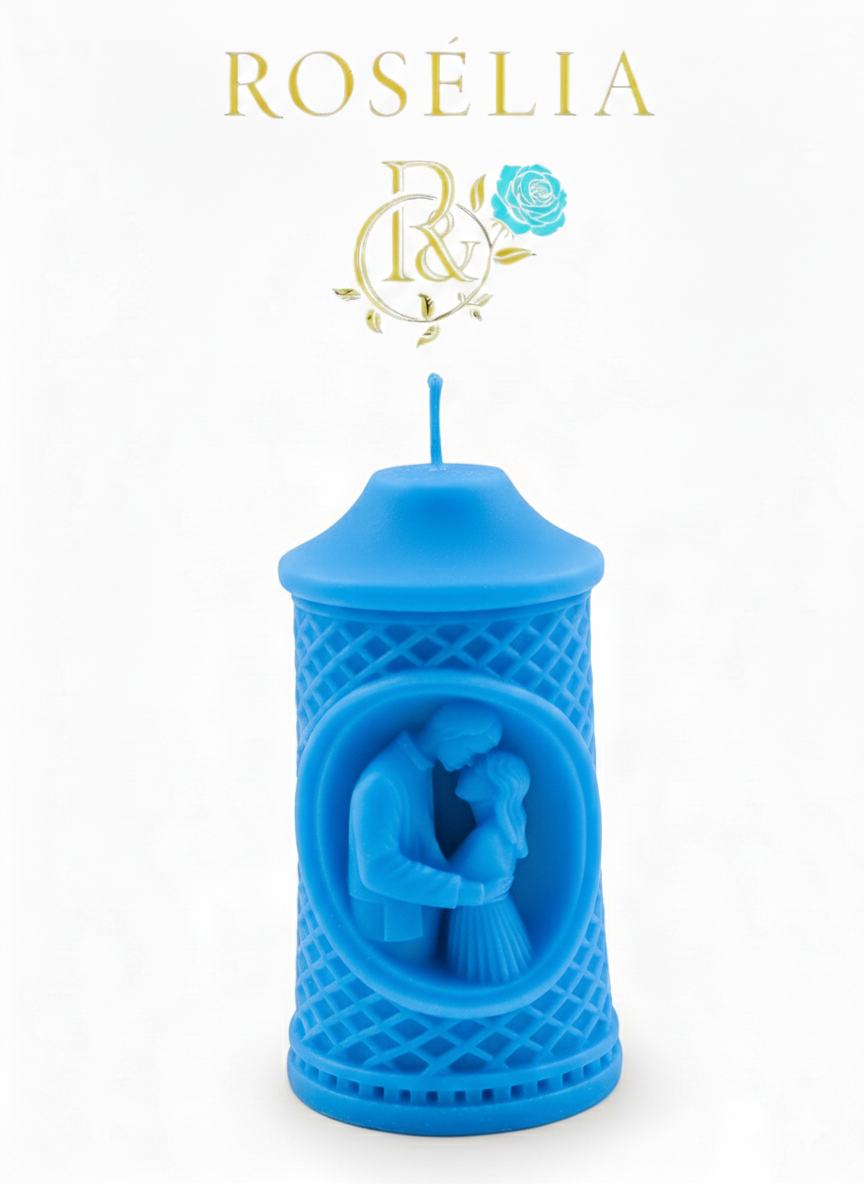 İlk Öpücük Valentine Collection Dekoratif Mum - Sevgililer Günü | Rosélia